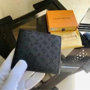 Louis Vuitton Black Monogram Card Holder